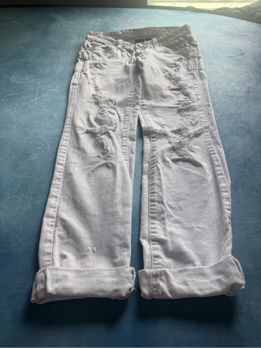 Armani Exchange White Denim Jeans